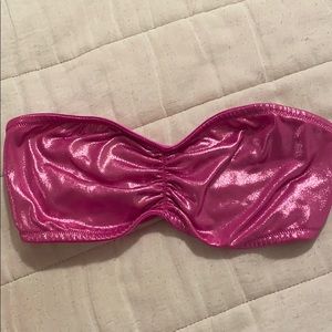 Pink shinny Bralette